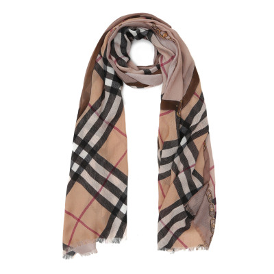 VFS1028-13 Шарф жен. 18% шерсть, 82% модал  70x180 FABRETTI