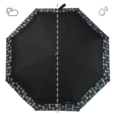 UFW0017-8 Зонт жен. Fabretti, автомат, 3 сложения, эпонж