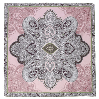 VFV3-5 Платок жен. 100% шелк 90x90 FABRETTI