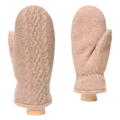 JMF52-13 FABRETTI  Рукавицы жен. 90% шерсть/10% эластан 