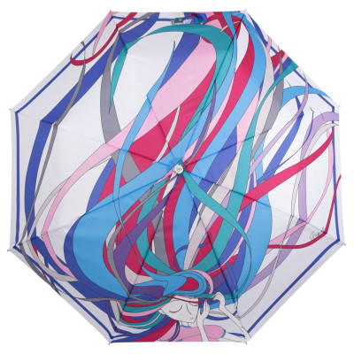 UFLR0010-9 Зонт женский, облегченный автомат,3 сложения, эпонж