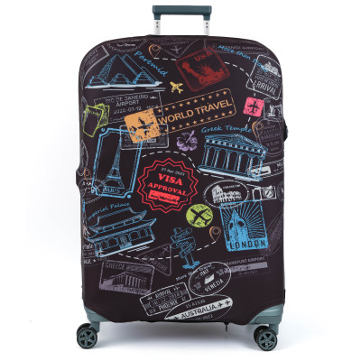 W1080-L FABRETTI Чехол для чемодана 92%полиэстер 8%спандекс