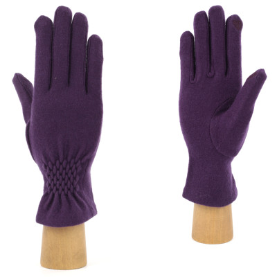 JIF11-13 FABRETTI Перчатки жен. 85% шерсть/15% эластан