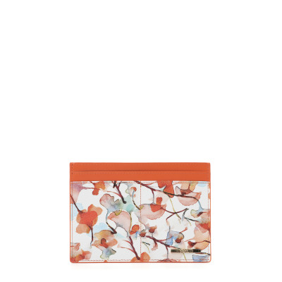 Q261701F-6 FABRETTI Визитница жен. 100% натуральная кожа КРС 