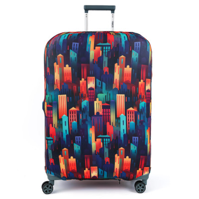 W1081-L FABRETTI Чехол для чемодана 92%полиэстер 8%спандекс