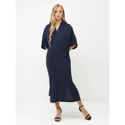 ZD39.1-110 FABRETTI Платье  женское 53% лён, 47% вискоза