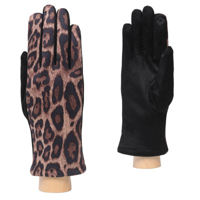 JRF12L-1 FABRETTI Перчатки жен. 100% полиэстер; на ладони: 90% полиэстер/10% эластан 