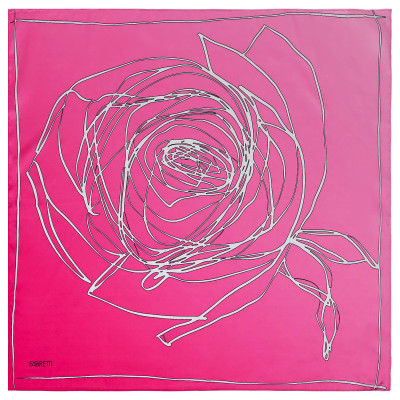 VFI0065-5 Платок жен. 100% полиэстер 70x70 FABRETTI