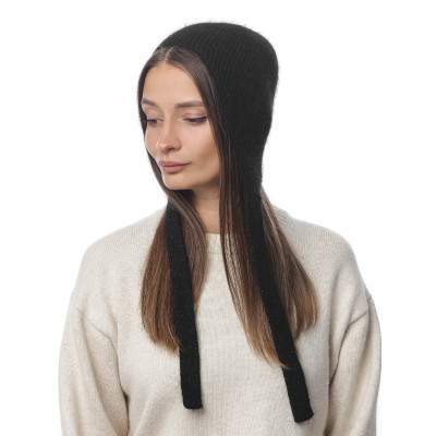 DLIF40-2 Fabretti Шапка женская 30% ангора, 25% вискоза, 40% полиэстер, 5% метанить
