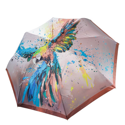 UFS0108-12 Зонт жен. Fabretti, автомат, 3 сложения, сатин