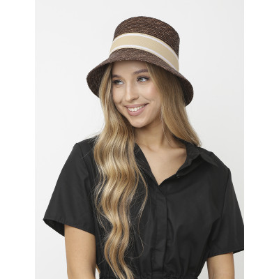 WG91-12  FABRETTI Шляпа жен. натуральная солома 