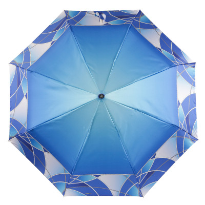 UFS0077-8 Зонт жен. Fabretti, автомат, 3 сложения, сатин 