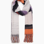 VFJ0034-6  Шарф жен. 30% вискоза, 70% полиэстер 70x180 FABRETTI 