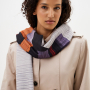 VFJ0034-6  Шарф жен. 30% вискоза, 70% полиэстер 70x180 FABRETTI 