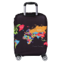 W1003-L FABRETTI Чехол для чемодана 92%полиэстер 8%спандекс