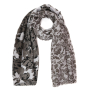 VFI9-3 Шарф жен. 100% полиэстер 65x190 FABRETTI