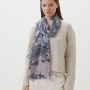 VFGLN9-9  Шарф жен. 100% мерсеризованная шерсть 70x180 FABRETTI 