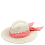 WG37-1 FABRETTI Шляпа жен. целлюлоза/полиэстер 