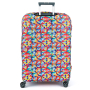 W1077-L FABRETTI Чехол для чемодана 92%полиэстер 8%спандекс