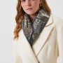 VFS1004-3 Платок жен.  15% шерсть, 85% модал разм.110х110 FABRETTI