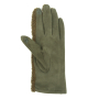 JDF3-27 FABRETTI Перчатки жен. 100%полиэстер,90%полиэстр/10%эластан