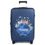 W1016-S FABRETTI Чехлы для чемоданов 92%полиэстер 8%спандекс