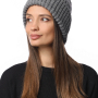 DFR87-3 FABRETTI Шапка женская 20% альпака, 30% шерсть, 50% акрил