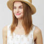WG4-1 FABRETTI Шляпа жен. натуральная соломка 