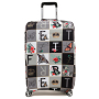 RW1105-L FABRETTI Чехол для чемодана 92%полиэстер 8%спандекс