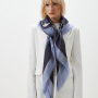 VFGLN4-9  Платок жен. 100% мерсеризованная шерсть 120x120 FABRETTI 