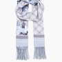 VFJ0030-9  Шарф жен. 30% вискоза, 70% полиэстер 70x180 FABRETTI 