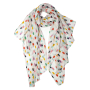 VFG0007-1 Шарф жен. 100% полиэстер 90x180 FABRETTI