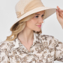 WG116-13 FABRETTI Шляпа жен. 90% целлюлоза/10% полиэстер