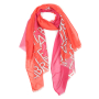 VFZ0048-6 Шарф жен. 100% полиэстер 90x180 FABRETTI
