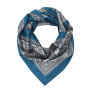 VFS4-9 Платок жен. 100% полиэстер 90x90 FABRETTI