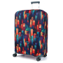 W1081-L FABRETTI Чехол для чемодана 92%полиэстер 8%спандекс