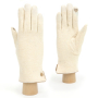 JMF80-1 FABRETTI Перчатки жен. 90% шерсть/10% эластан