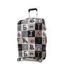 RW1105-M FABRETTI Чехол для чемодана 92%полиэстер 8%спандекс