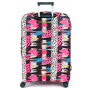 W1075-L FABRETTI Чехол для чемодана 92%полиэстер 8%спандекс