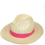 WG52-26 FABRETTI Шляпа жен. натуральная соломка 