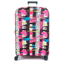 W1075-L FABRETTI Чехол для чемодана 92%полиэстер 8%спандекс