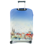 W1079-L FABRETTI Чехол для чемодана 92%полиэстер 8%спандекс