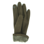 JIF22-27 FABRETTI Перчатки жен. 90%полиэстер/10%эластан