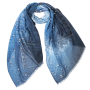 CX1819-02-1 Шарф жен. 100% вискоза 80x185 FABRETTI