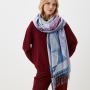 VFJ0033-5  Шарф жен. 30% вискоза, 70% полиэстер 70x180 FABRETTI 
