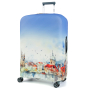 W1079-L FABRETTI Чехол для чемодана 92%полиэстер 8%спандекс
