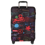 W1023-L FABRETTI Чехол для чемодана 92%полиэстер 8%спандекс