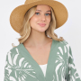 WY58-12 FABRETTI Шляпа жен. 100% целлюлоза
