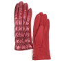 JDF10-8 FABRETTI Перчатки жен. 100%полиэстер,90%полиэстр/10%эластан