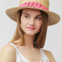 WG2-26 FABRETTI Шляпа жен. натуральная соломка 